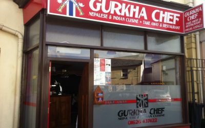 Nepalese Gurkha Chef, Newton Abbott